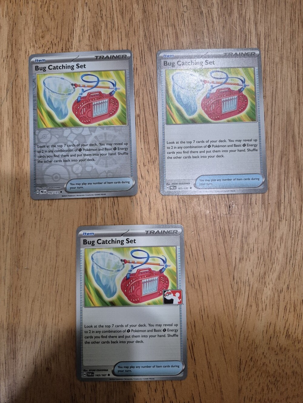 Pokémon Trainer Card Bug Catching Set Bundle